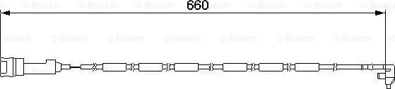 BOSCH 1 987 474 923 - Предупредителен контактен сензор, износване на накладките vvparts.bg