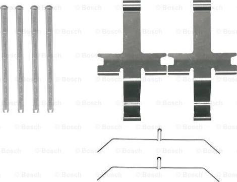 BOSCH 1 987 474 485 - Комплект принадлежности, дискови накладки vvparts.bg