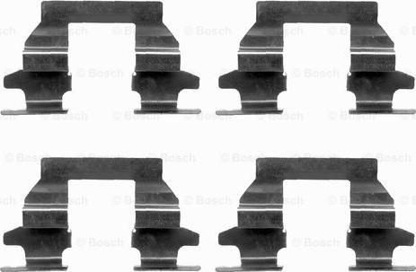 BOSCH 1 987 474 655 - Комплект принадлежности, дискови накладки vvparts.bg