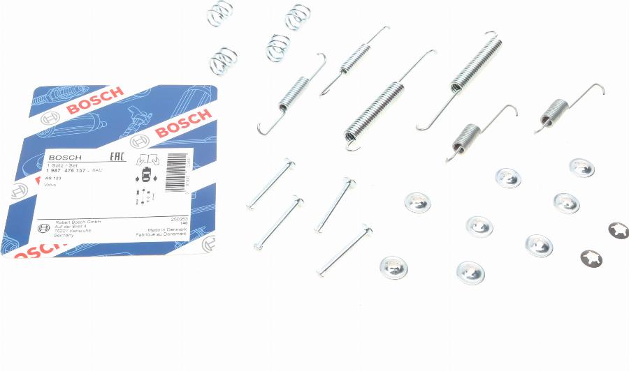 BOSCH 1 987 475 157 - Комплект принадлежности, спирани челюсти vvparts.bg