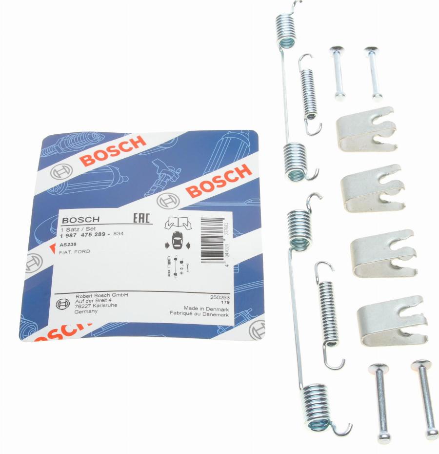 BOSCH 1 987 475 289 - Комплект принадлежности, спирани челюсти vvparts.bg