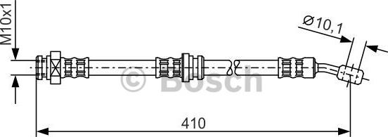 BOSCH 1 987 476 961 - Спирачен маркуч vvparts.bg