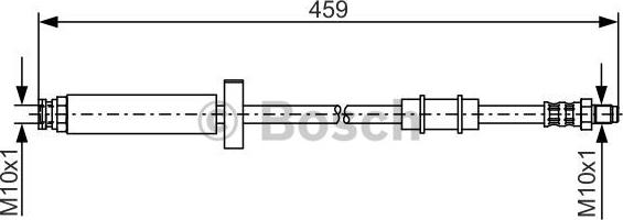 BOSCH 1 987 476 462 - Спирачен маркуч vvparts.bg