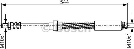 BOSCH 1 987 476 559 - Спирачен маркуч vvparts.bg