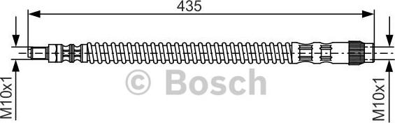 BOSCH 1 987 476 669 - Спирачен маркуч vvparts.bg