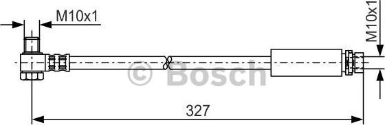 BOSCH 1 987 476 095 - Спирачен маркуч vvparts.bg