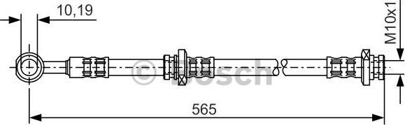 BOSCH 1 987 476 132 - Спирачен маркуч vvparts.bg