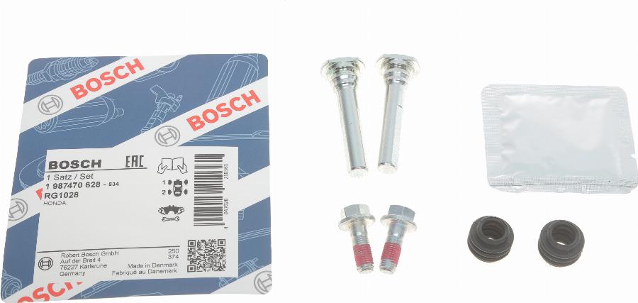 BOSCH 1 987 470 628 - Комплект водещи втулки, спирачен апарат vvparts.bg