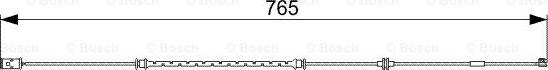 BOSCH 1 987 473 018 - Предупредителен контактен сензор, износване на накладките vvparts.bg
