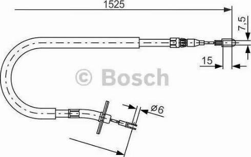 RIDER RD.4442270280 - Жило, ръчна спирачка vvparts.bg