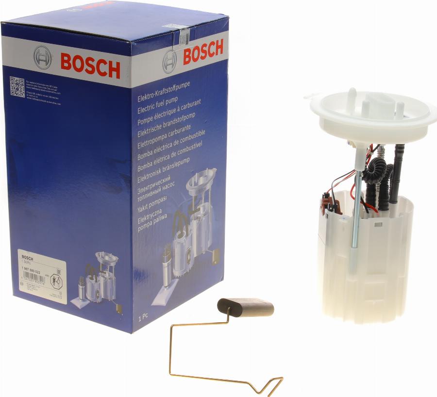 BOSCH 1 987 580 022 - Горивопроводен модул (горивна помпа+сонда) vvparts.bg