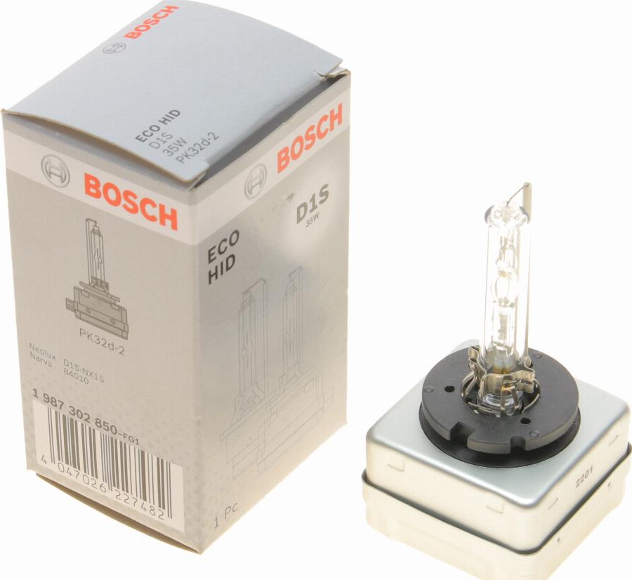 BOSCH 1 987 302 850 - Крушка с нагреваема жичка, фар за дълги светлини vvparts.bg