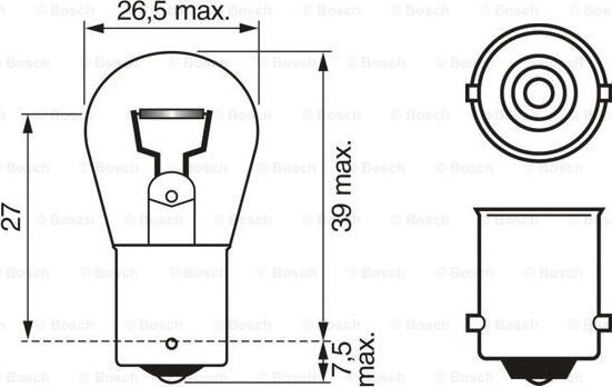 BOSCH 1 987 302 214 - Крушка с нагреваема жичка vvparts.bg