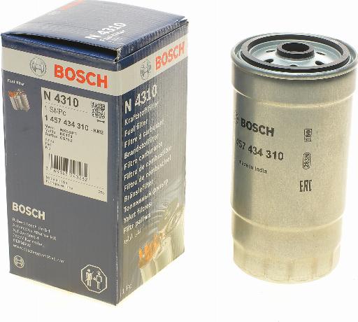 BOSCH 1 457 434 310 - Горивен филтър vvparts.bg