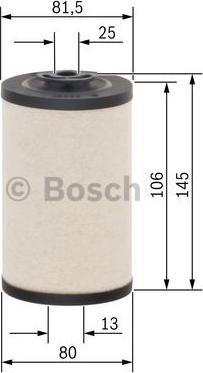 BOSCH 1 457 431 326 - Горивен филтър vvparts.bg