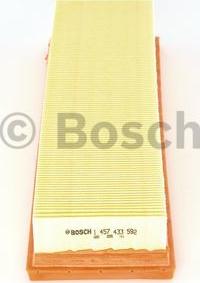 BOSCH 1 457 433 592 - Въздушен филтър vvparts.bg