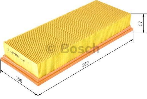 BOSCH 1 457 433 608 - Въздушен филтър vvparts.bg