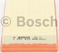 BOSCH 1 457 433 686 - Въздушен филтър vvparts.bg