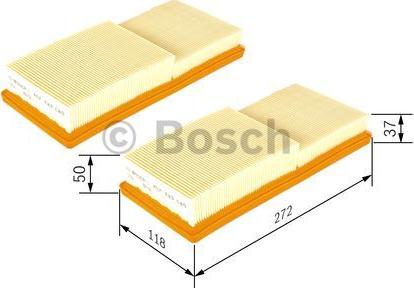 BOSCH 1 457 433 049 - Въздушен филтър vvparts.bg