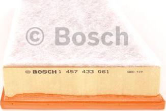 BOSCH 1 457 433 061 - Въздушен филтър vvparts.bg