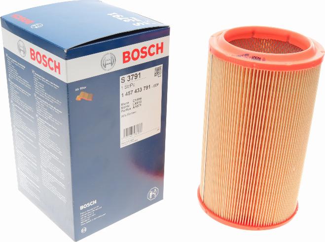 BOSCH 1 457 433 791 - Въздушен филтър vvparts.bg