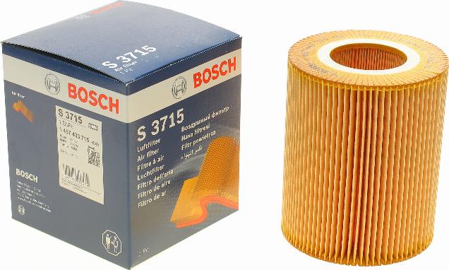 BOSCH 1 457 433 715 - Въздушен филтър vvparts.bg