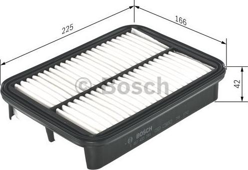 BOSCH 1 457 433 784 - Въздушен филтър vvparts.bg