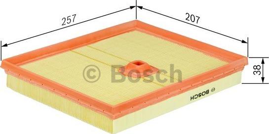 BOSCH 1 457 433 788 - Въздушен филтър vvparts.bg