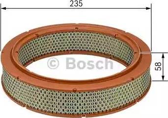 BOSCH 1 457 432 111 - Въздушен филтър vvparts.bg