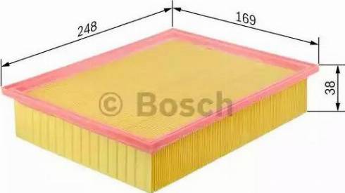 BOSCH 1 457 432 178 - Въздушен филтър vvparts.bg