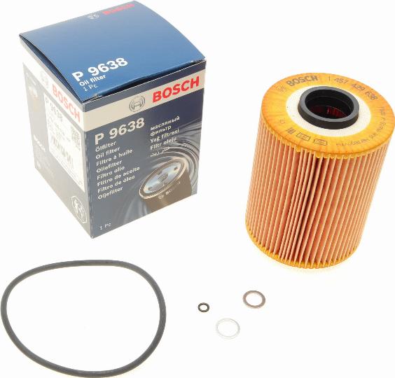 BOSCH 1 457 429 638 - Маслен филтър vvparts.bg