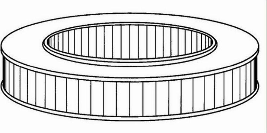 BOSCH 1 457 429 042 - Въздушен филтър vvparts.bg