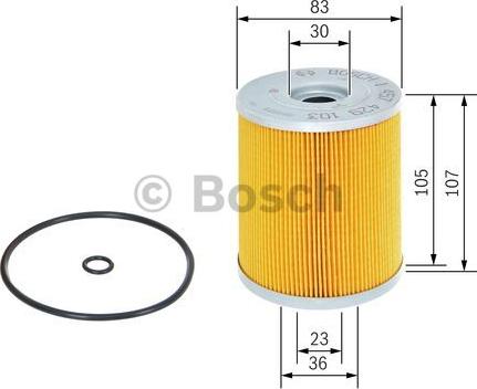 BOSCH 1 457 429 103 - Маслен филтър vvparts.bg