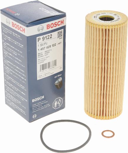 BOSCH 1 457 429 122 - Маслен филтър vvparts.bg