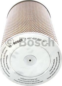 BOSCH 1 457 429 899 - Въздушен филтър vvparts.bg