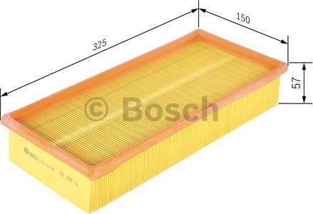 BOSCH 1 457 429 814 - Въздушен филтър vvparts.bg