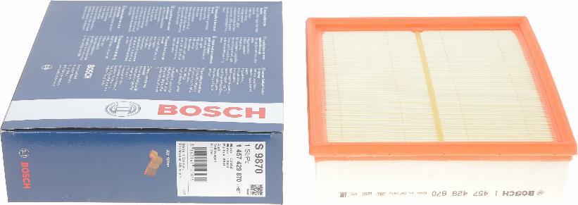 BOSCH 1 457 429 870 - Въздушен филтър vvparts.bg