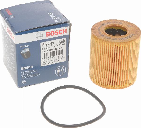 BOSCH 1 457 429 249 - Маслен филтър vvparts.bg