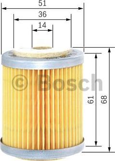 BOSCH 1 457 429 230 - Горивен филтър vvparts.bg