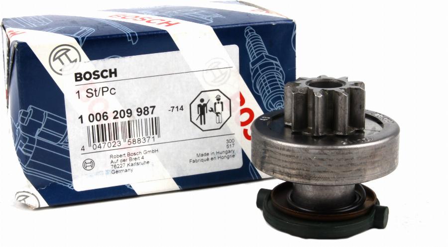 BOSCH 1 006 209 987 - Зъбно колелце, стартер vvparts.bg