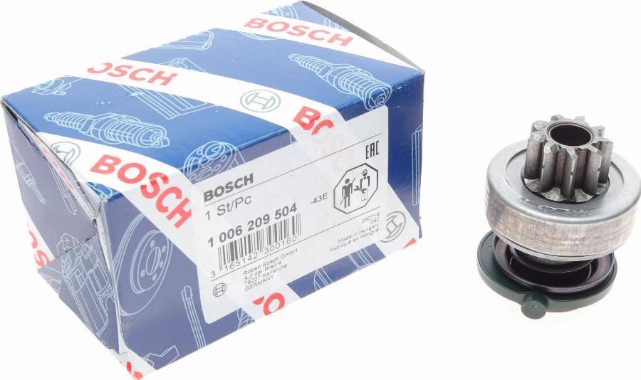 BOSCH 1 006 209 504 - Зъбно колелце, стартер vvparts.bg