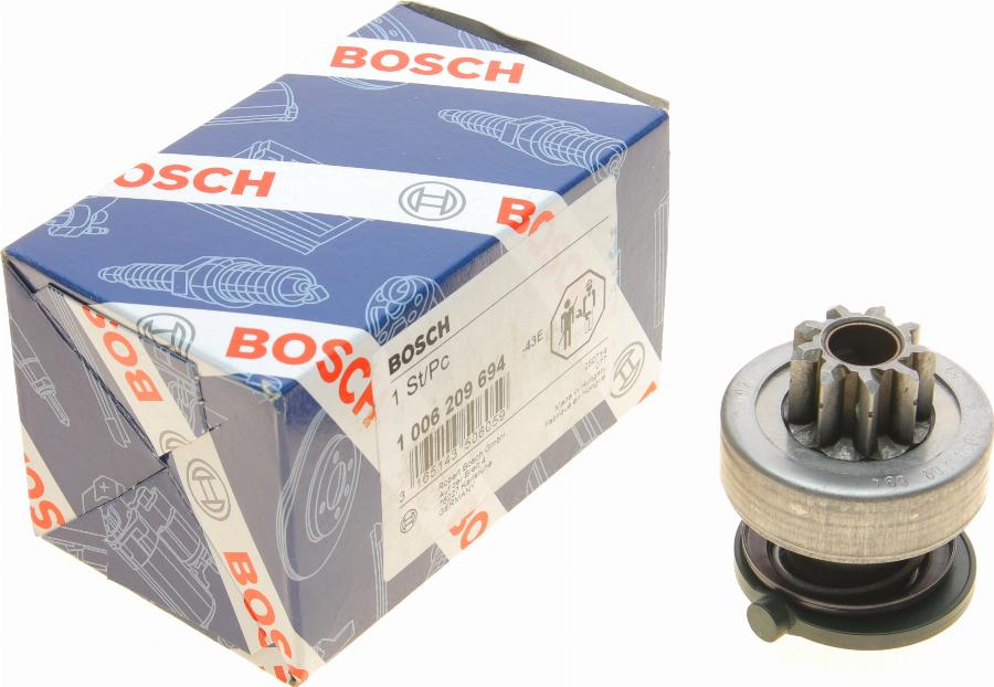 BOSCH 1 006 209 694 - Зъбно колелце, стартер vvparts.bg