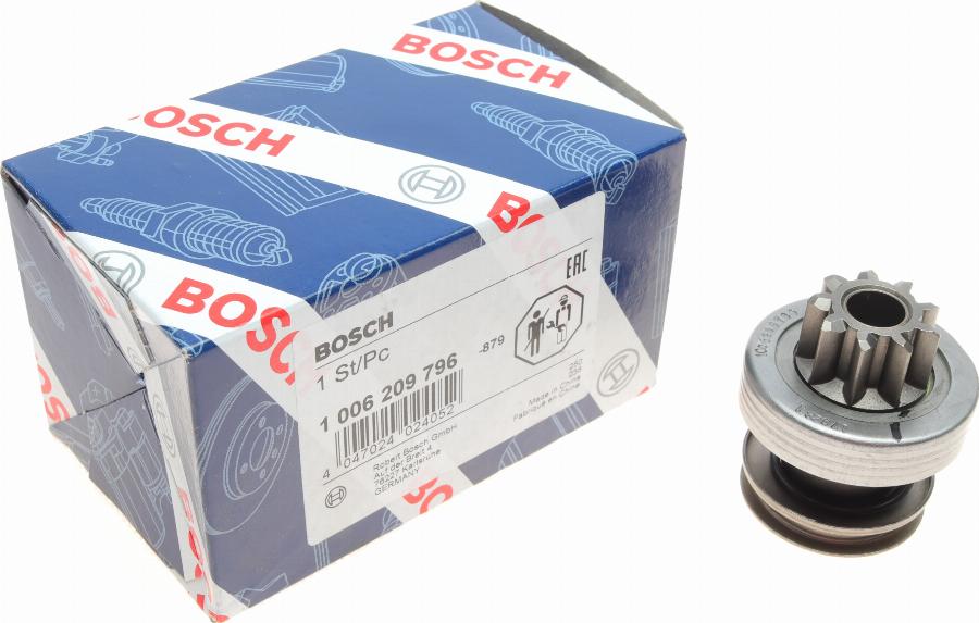 BOSCH 1 006 209 796 - Зъбно колелце, стартер vvparts.bg