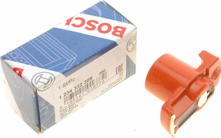 BOSCH 1 234 332 309 - Палец на разпределителя на запалването vvparts.bg