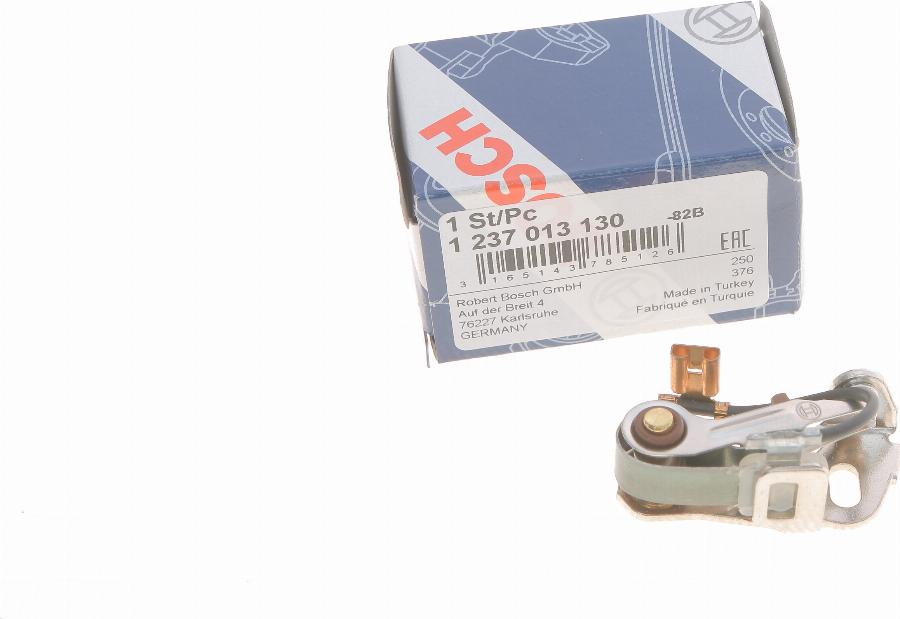 BOSCH 1 237 013 130 - Контактен комплект, дистрибутор на запалване vvparts.bg