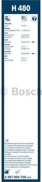 BOSCH 3 397 004 759 - Перо на чистачка vvparts.bg