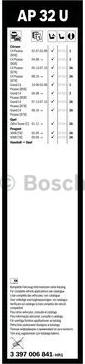 BOSCH 3 397 006 841 - Перо на чистачка vvparts.bg