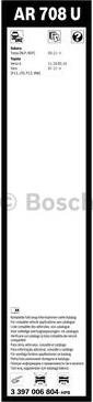 BOSCH 3 397 006 804 - Перо на чистачка vvparts.bg