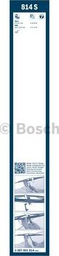 BOSCH 3 397 001 814 - Перо на чистачка vvparts.bg