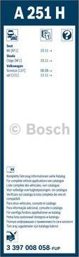 BOSCH 3 397 008 058 - Перо на чистачка vvparts.bg